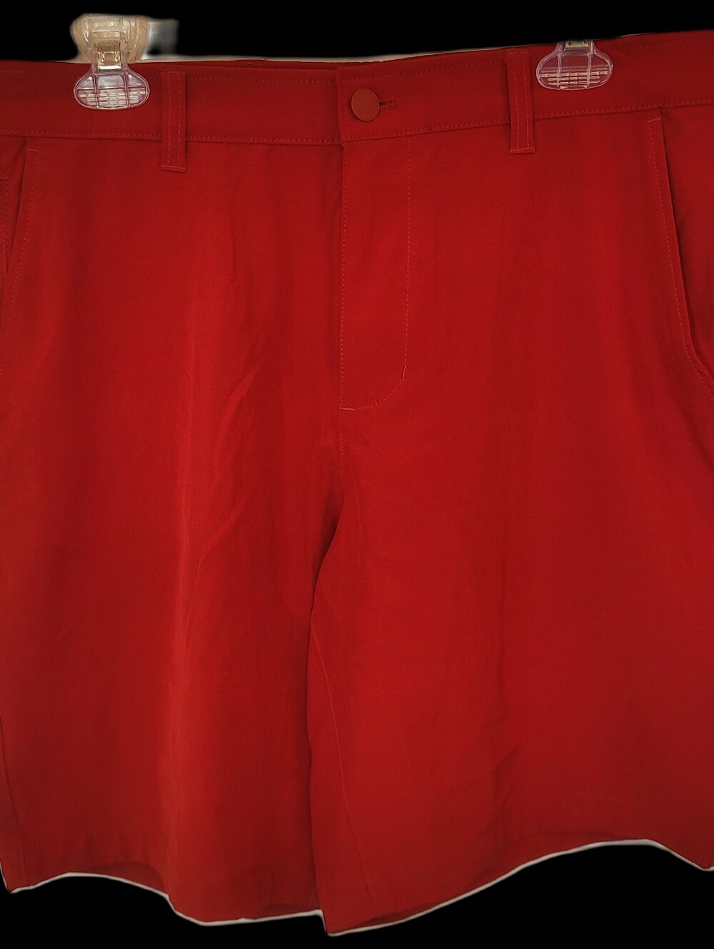 Chaps Golf Men's Red Performance  Shorts Size 34